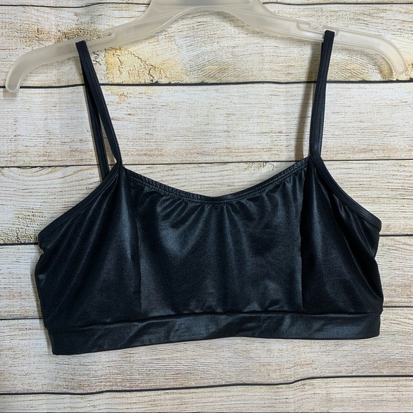 Faux Leather Bra Top - Picture 1 of 4
